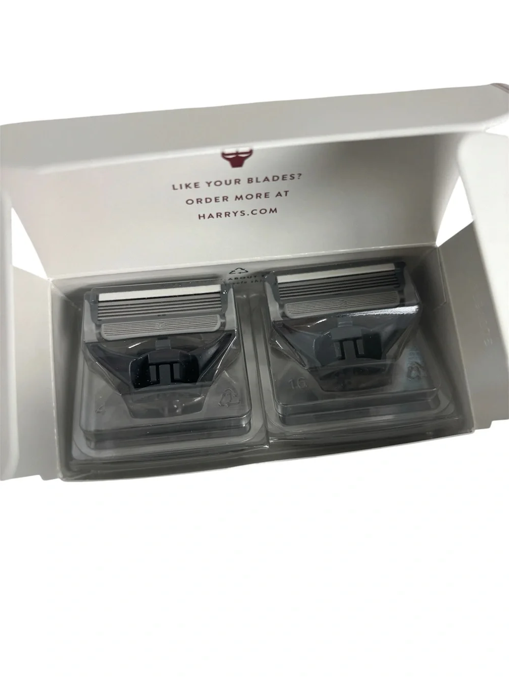 Harry’s Replacement Razor Blades - 3 pks of 4 blades. 12 blades total